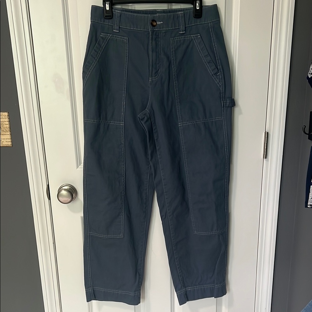 Old Navy Blue Straight Leg Cargo Style